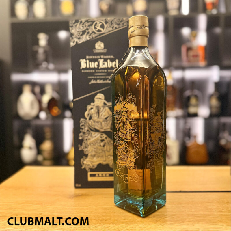 JOHNNIE WALKER BLUE LABEL FIVE GODS OF WEALTH SET 5 X 75CL