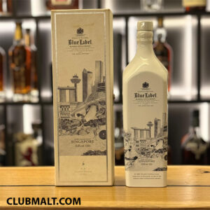 JOHNNIE WALKER BLUE LABEL HOUSE SINGAPORE THE CASKS EDITION 1L (Slightly Dirty Box)