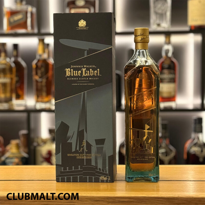 JOHNNIE WALKER BLUE LABEL SINGAPORE DUTY FREE EDITION 1L