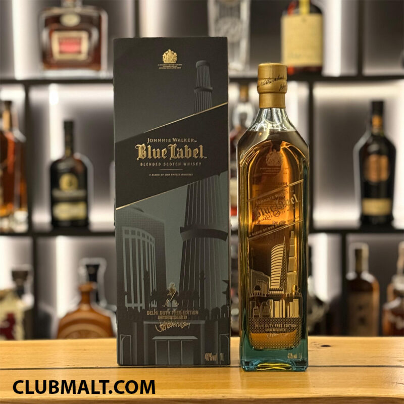 JOHNNIE WALKER BLUE LABEL DELHI DUTY FREE EDITION 1L