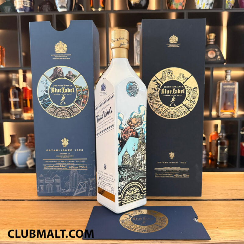 JOHNNIE WALKER BLUE LABEL STRIDING CITY EDITION SHANGHAI 75CL