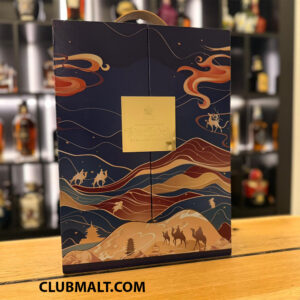 JOHNNIE WALKER BLUE LABEL DUNHUANG DOUBLE SET 2X50CL (with 2 Cups)