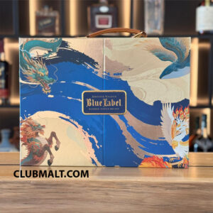 JOHNNIE WALKER BLUE LABEL FOUR DIVINE BEASTS SET 4 X 20CL