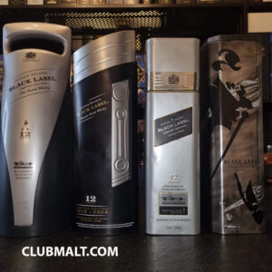 Johnnie Walker Black Label McLaren Mercedes 12Y SET 4 x 1L