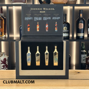 JOHNNIE WALKER GOLDEN METAL BOTTLES FOR DISPLAY