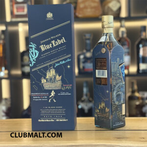 JOHNNIE WALKER BLUE LABEL SINGAPORE 61ST NATIONAL DAY MARINE COLLECTOR'S EDITION (152 of 261 bottles) 75CL
