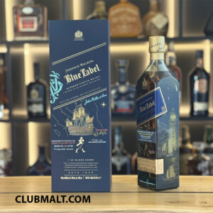 JOHNNIE WALKER BLUE LABEL SINGAPORE 61ST NATIONAL DAY MARINE COLLECTOR'S EDITION (152 of 261 bottles) 75CL